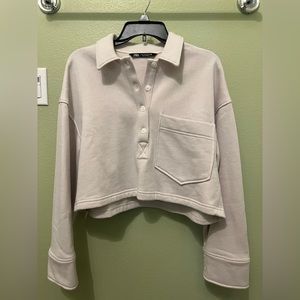 ZARA Cropped Sweater